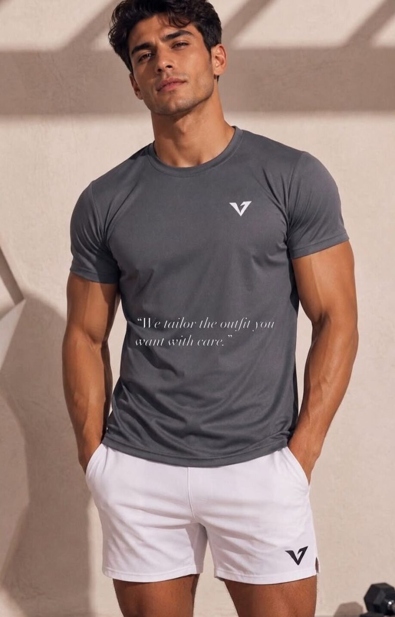 Everything you need in sportswear is available with us — custom tailoring + all sizes+all colors